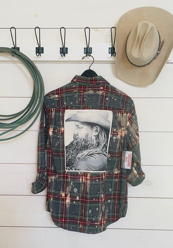 Chris Stapleton flannel