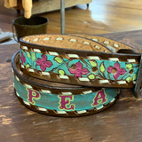 Hand painted belt