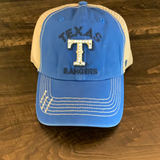 Texas Rangers Mesh Back Adjustable Ball Cap.
