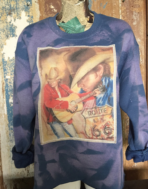 Dwight distressed sweatshirt