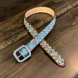 Hand painted belt